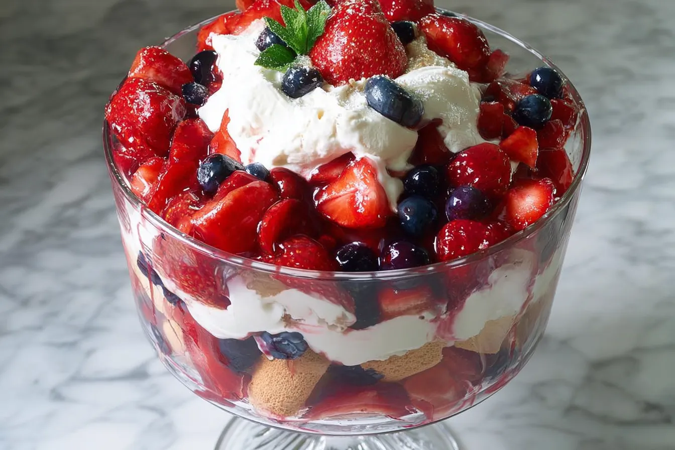 Summer Berry Trifle - A Colorful and Delicious Dessert