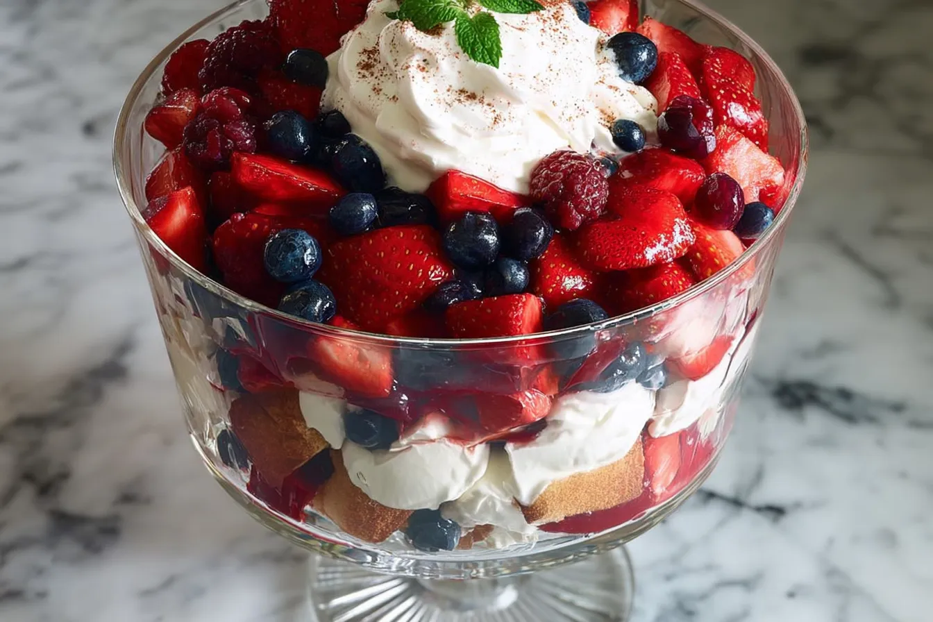 Summer Berry Trifle