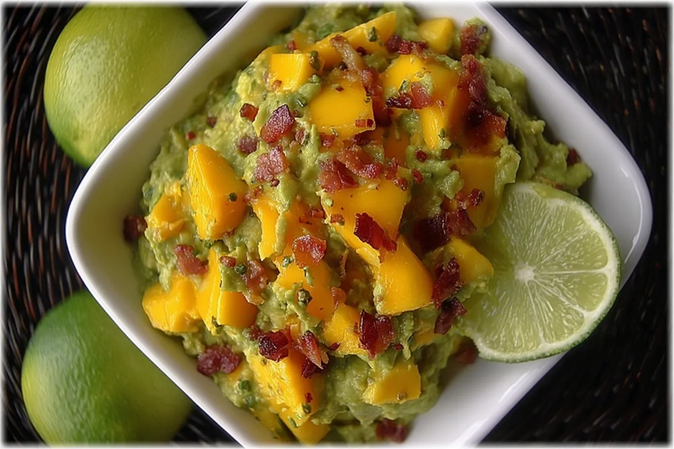 Sweet and Smoky Mango Guacamole
