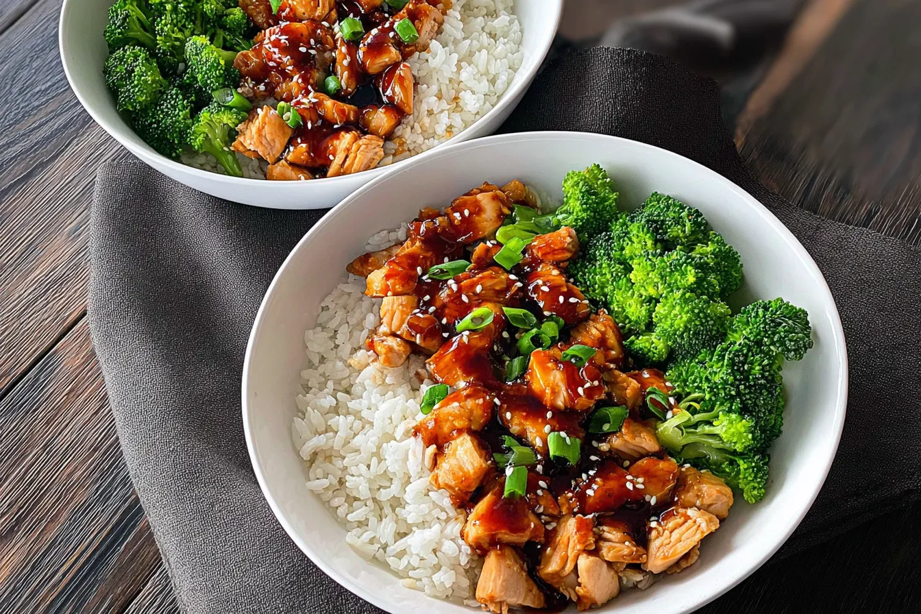 Delicious Teriyaki Chicken Rice Bowls for Dinner