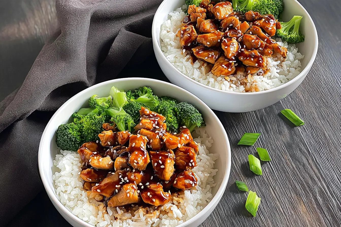 Teriyaki Chicken Rice Bowls