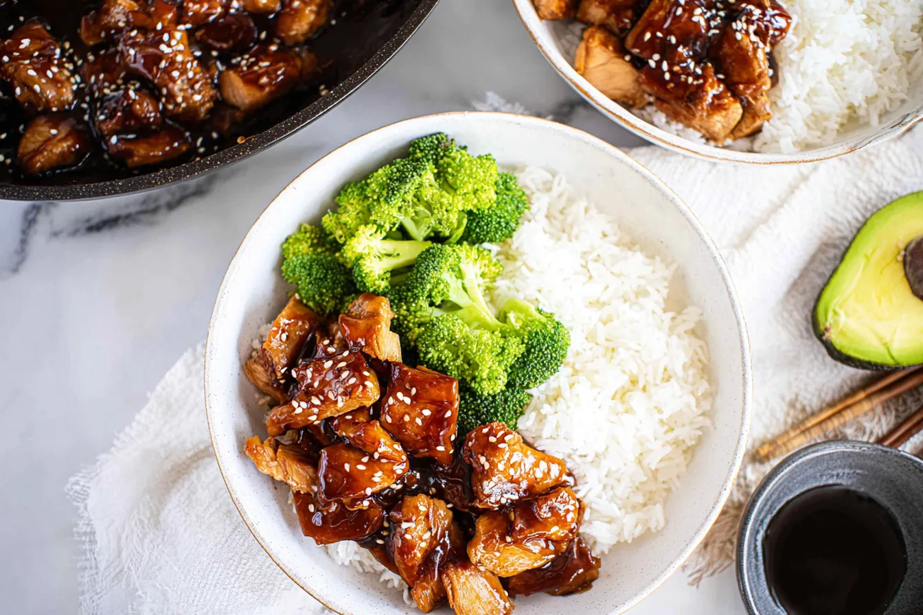 Teriyaki Chicken Rice Bowls