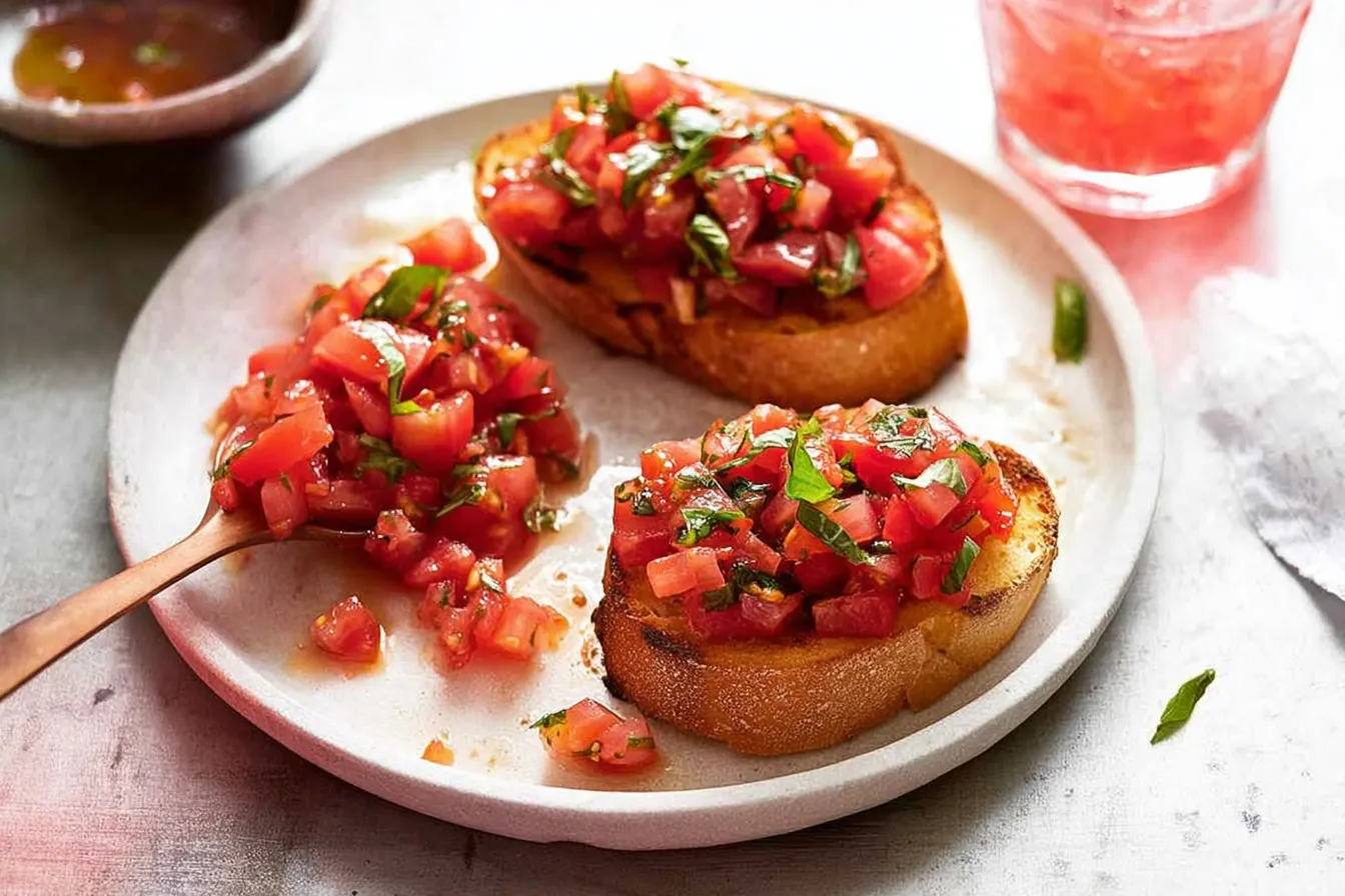 Tomato Basil Bruschetta
