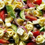 Tortellini Pasta Salad: Bright and Colorful Summer Dish