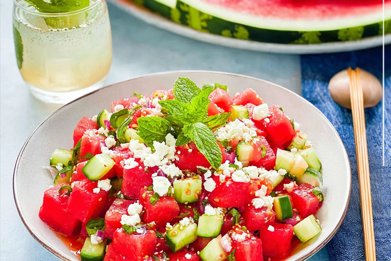 Watermelon Feta Salad