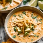 Delicious White Chicken Chili in a Bowl