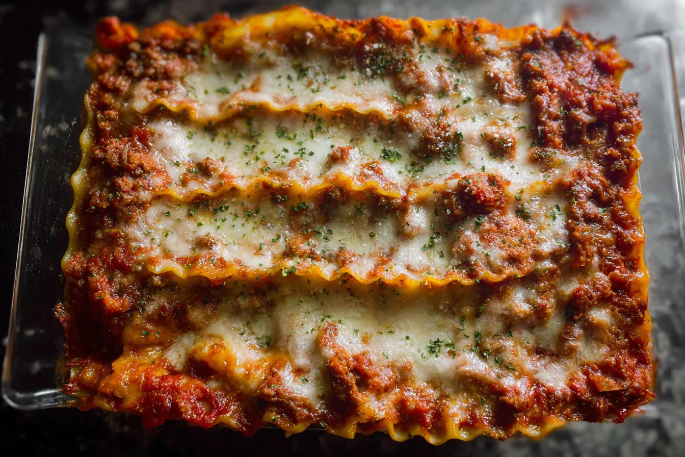 Irresistible World’s Best Lasagna Fresh Out of the Oven