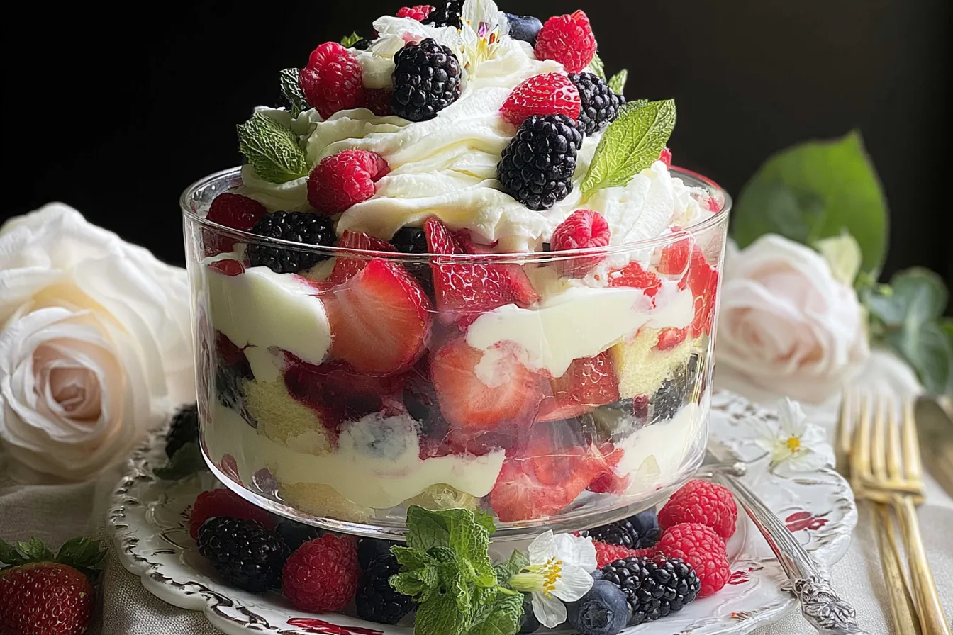 Berry Trifle Layers of Freshness and Flavor
