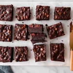 Delicious Homemade Brownies Ready to Eat