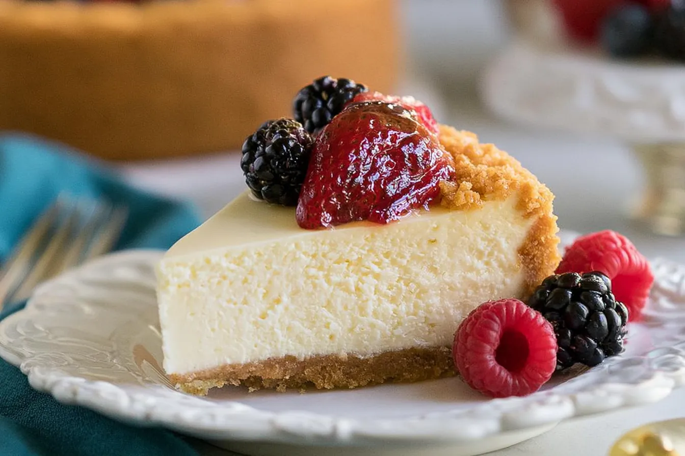 Homemade Cheesecake Slices Ready to Indulge