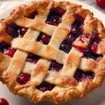 Delicious Cherry Pie Fresh from the Oven