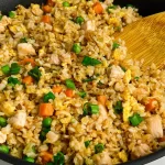 Delicious Chicken Fried Rice Served Hot
