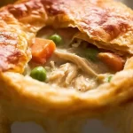 Delicious Homemade Chicken Pot Pie Fresh Out of the Oven