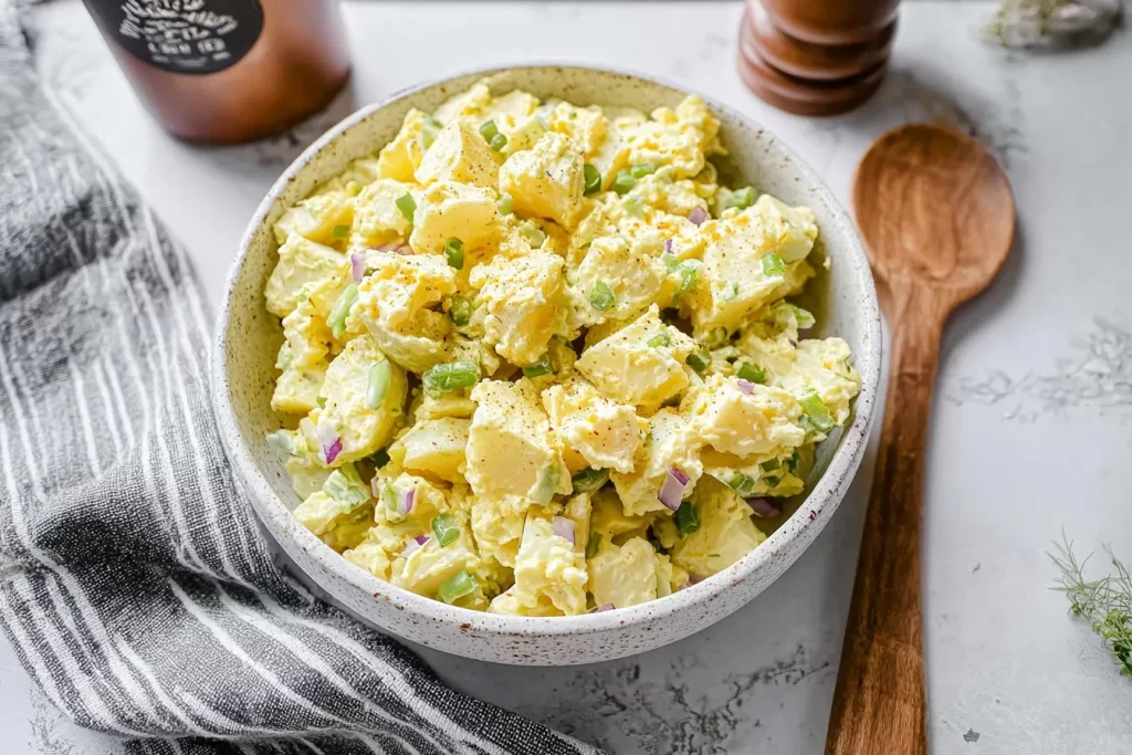 Classic Potato Salad in a Bowl