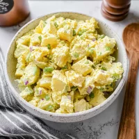 Classic Potato Salad in a Bowl