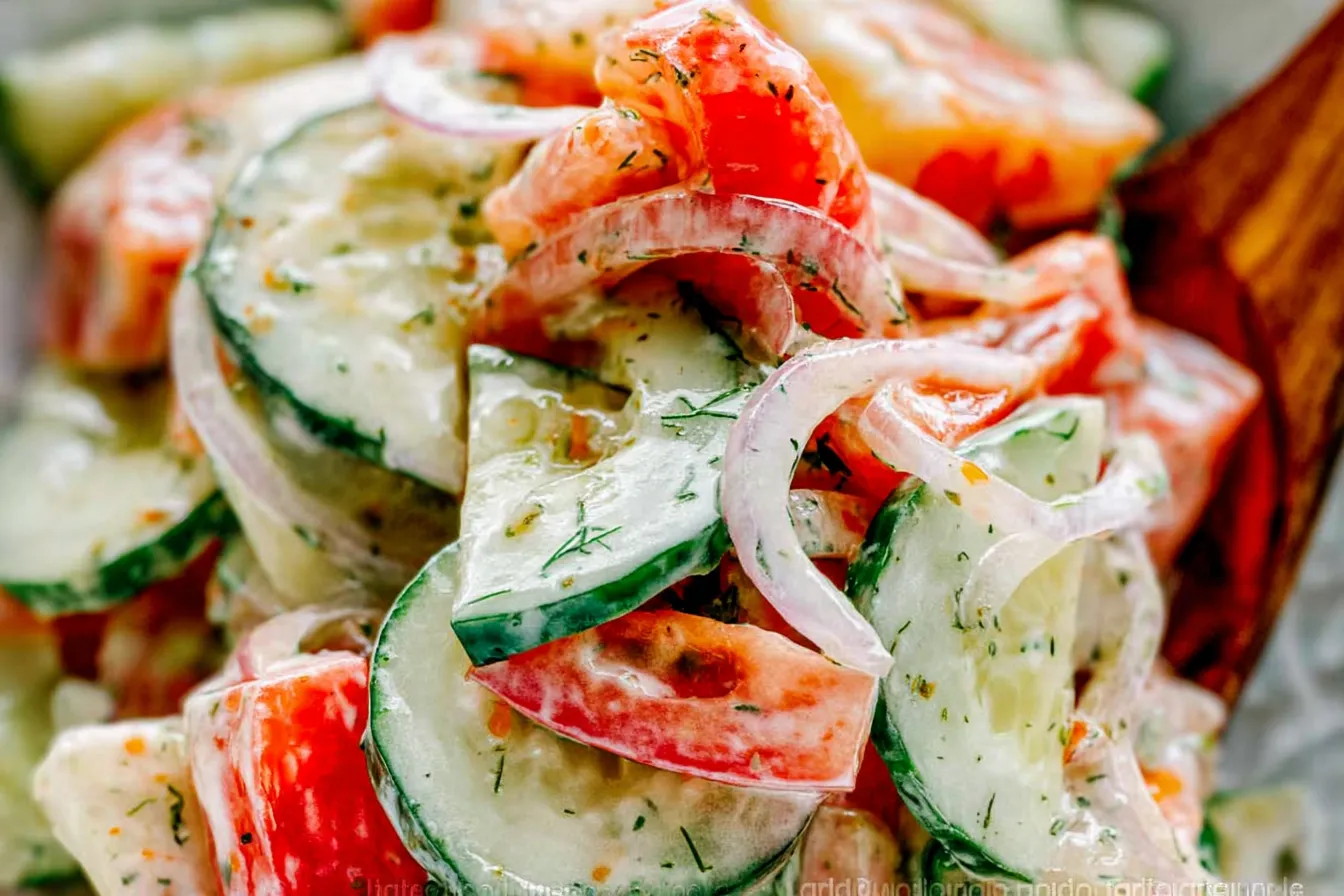 Cucumber Tomato Salad