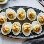 Delicious Deviled Eggs Ready to Serve