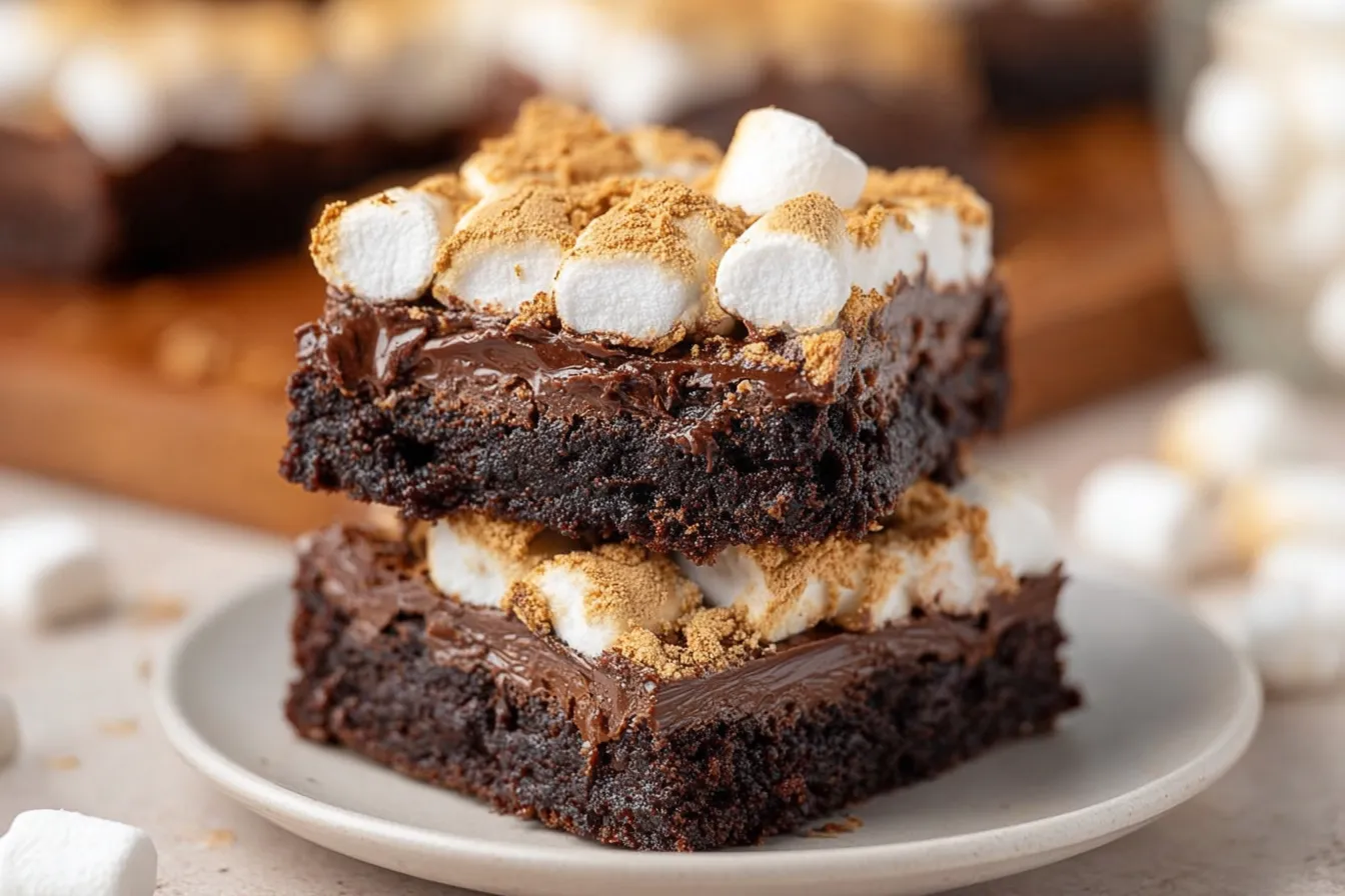 Easy S'mores Brownies