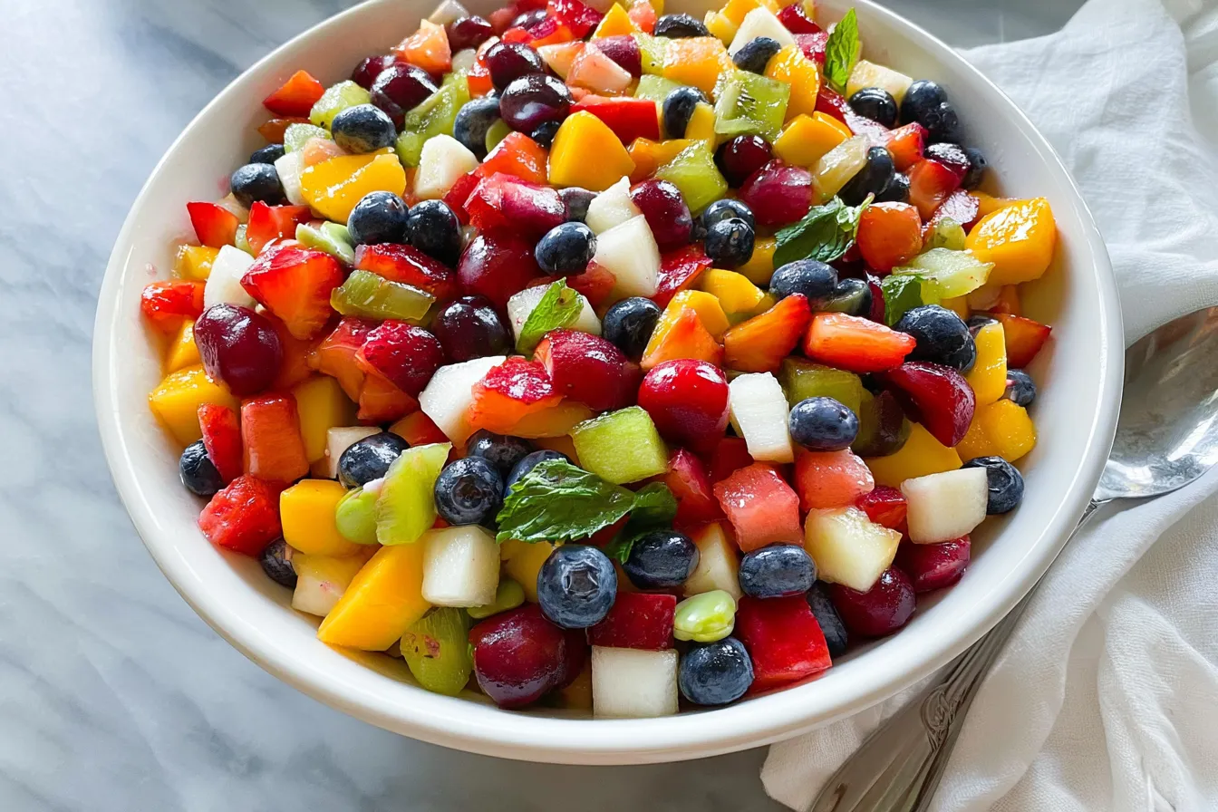 Fresh Fruit Salad Loaded with Juicy Goodness