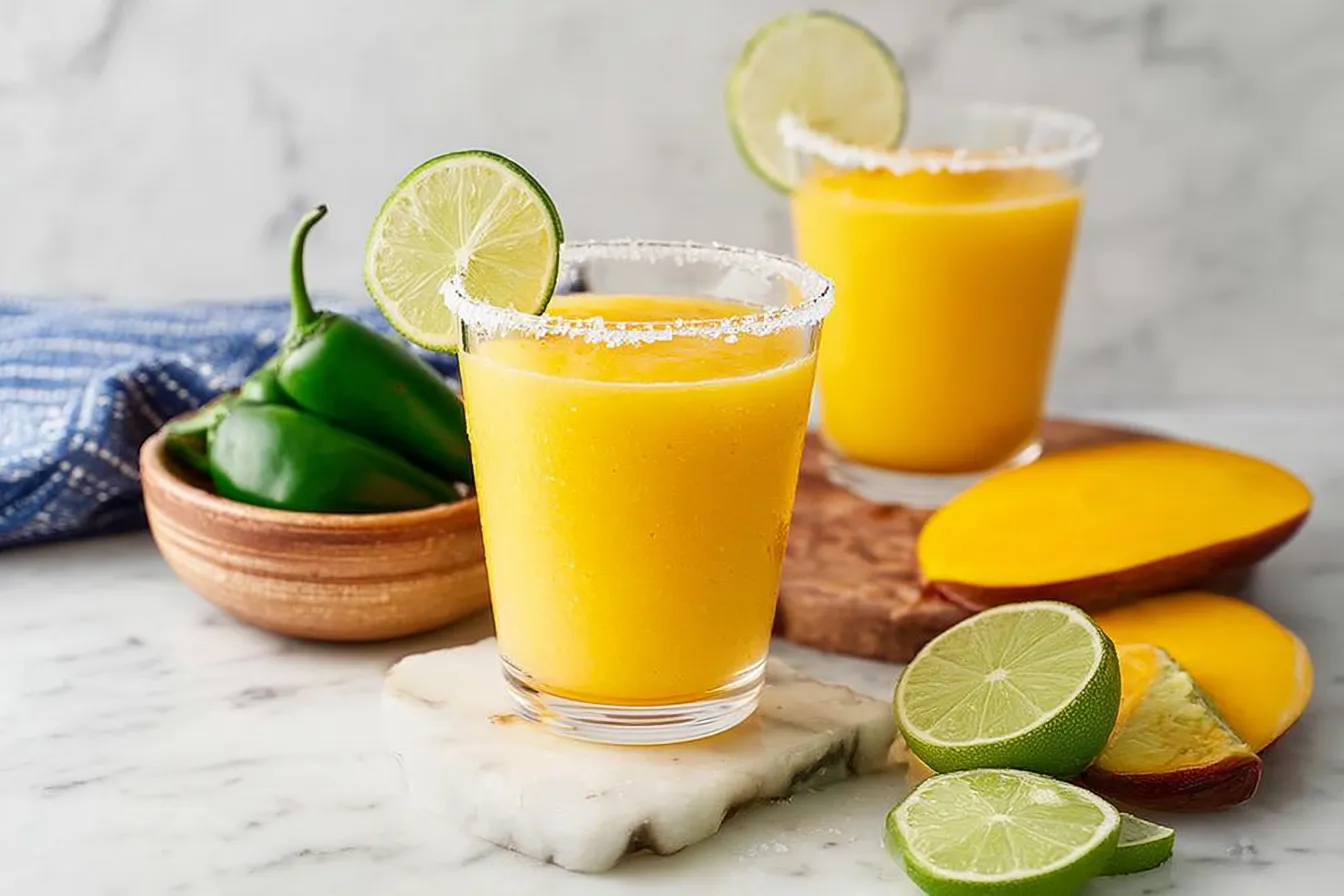 Frozen Mango Margarita Slushie – Fresh and Chilled Delight