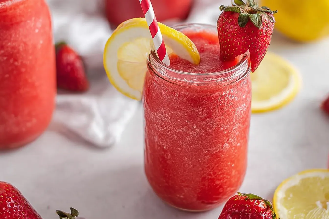 Frozen Strawberry Lemonade