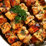 Delicious Grilled Chicken Skewers on the Grill