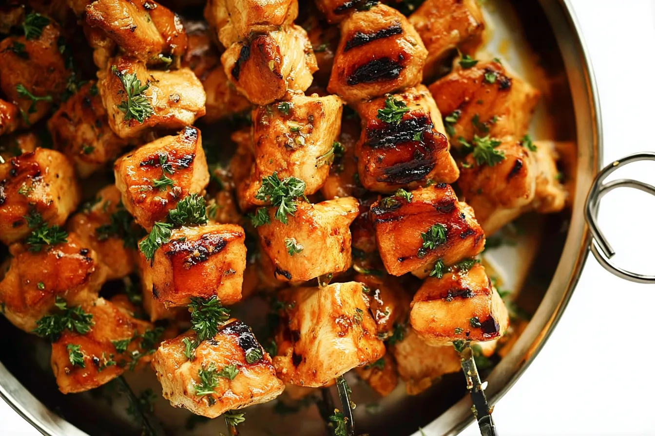 Grilled Chicken Skewers