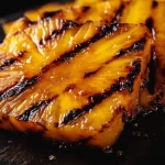 Grilled Pineapple with Brown Sugar Glaze