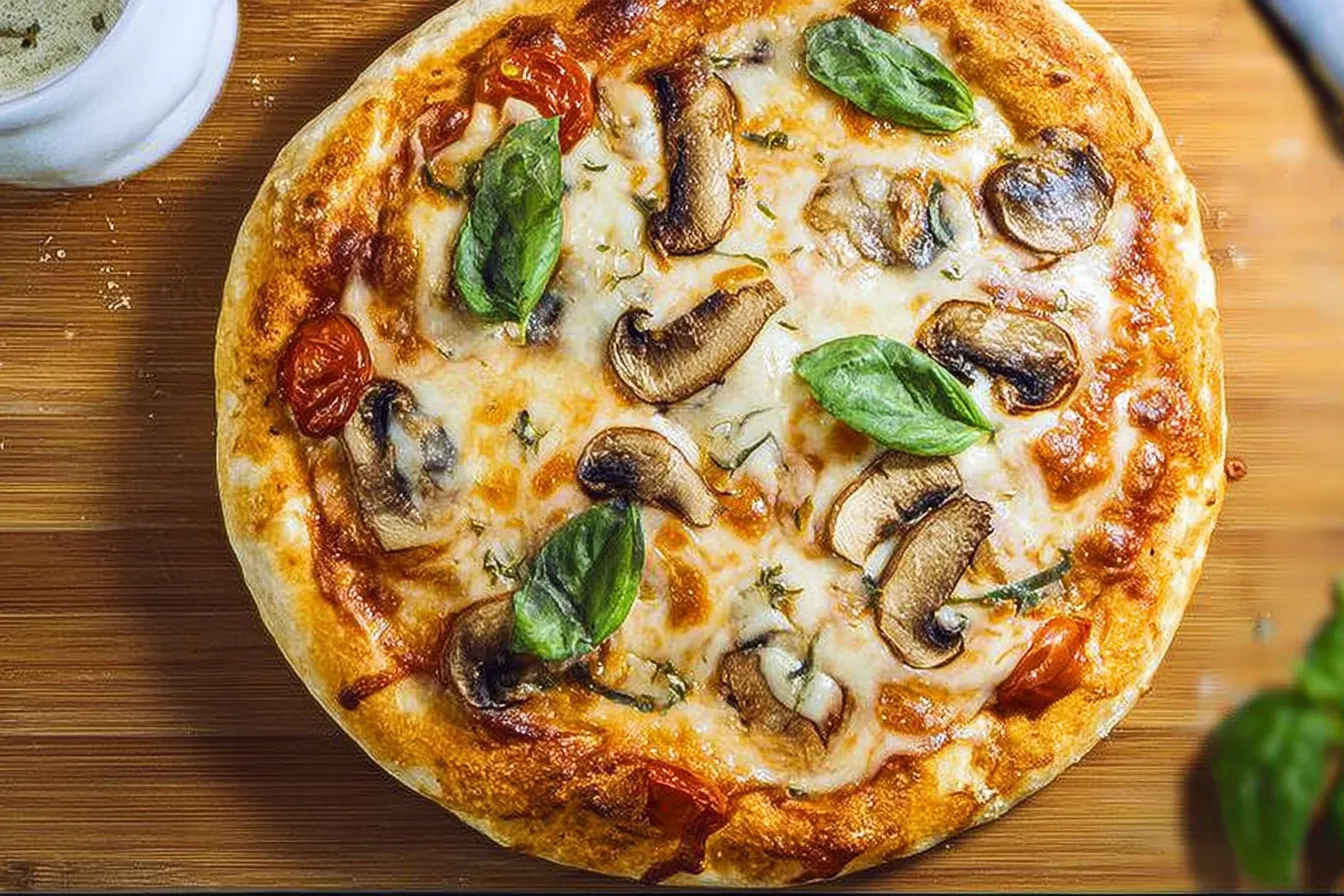 Freshly Baked Homemade Pizza