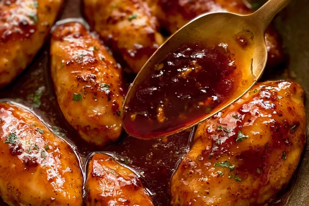 Delicious Honey Garlic Chicken Platter