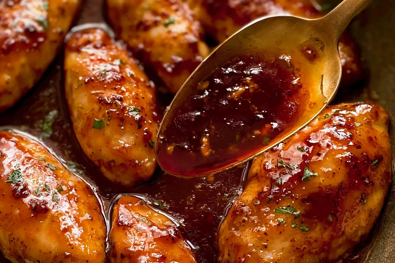 Delicious Honey Garlic Chicken Platter
