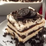 Delicious Icebox Cake Ready to Serve