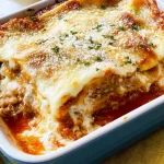 Mouthwatering Lasagna Fresh Out of the Oven