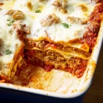 Mouthwatering Lasagna Fresh Out of the Oven