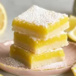 Lemon Bars Freshly Baked