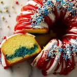 Lemon Berry Firecracker Cake - Vibrant Flavor Delight