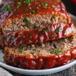 Delicious Homemade Meatloaf Slices