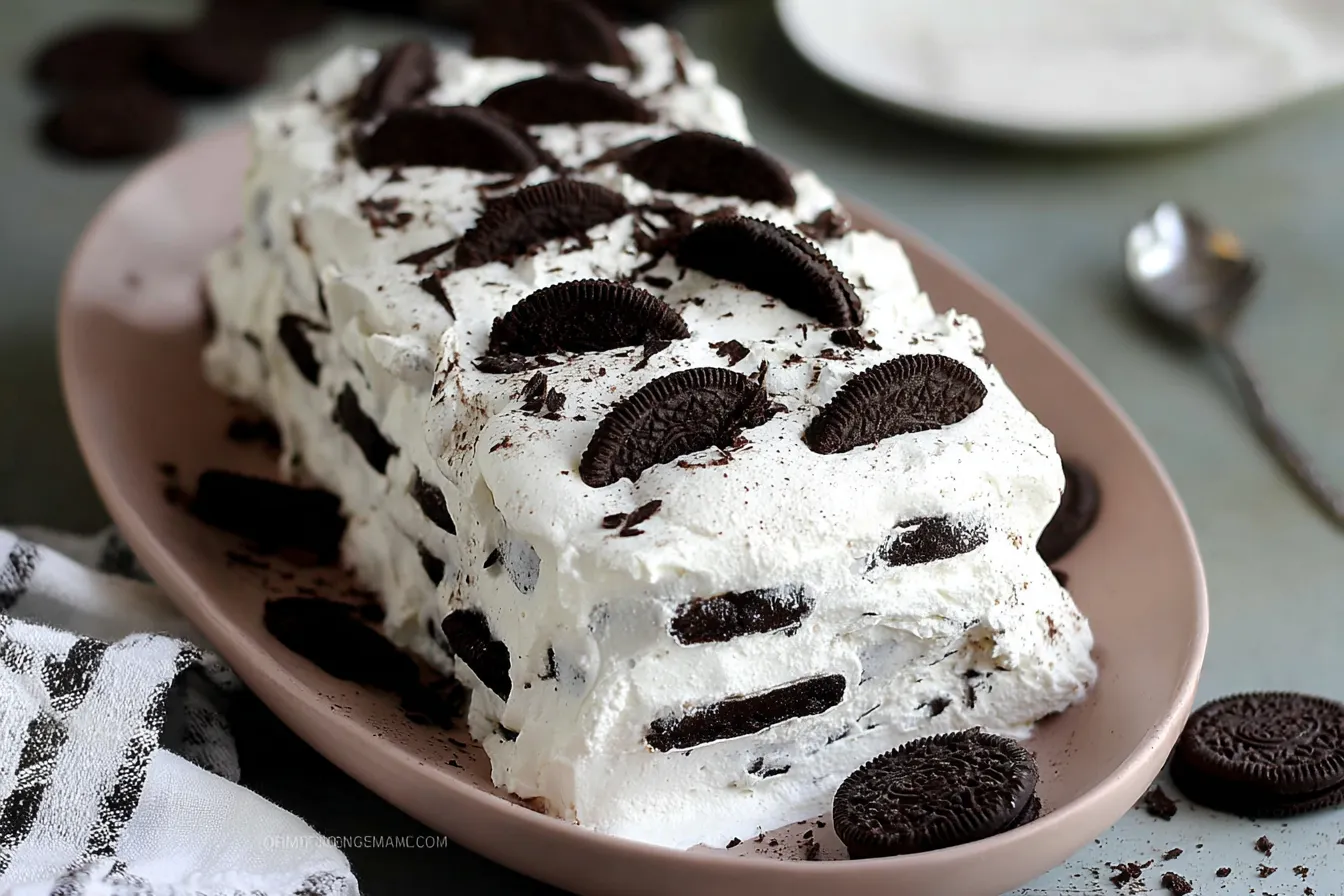 Oreo Icebox Cake