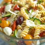 Vibrant Pasta Salad with Fresh Vegetables