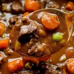 Delicious Slow Cooker Beef Stew Ready to Serve