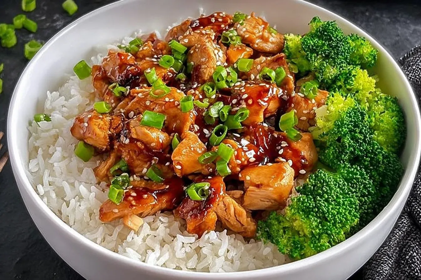 Delicious Teriyaki Chicken Bowls Ready to Enjoy