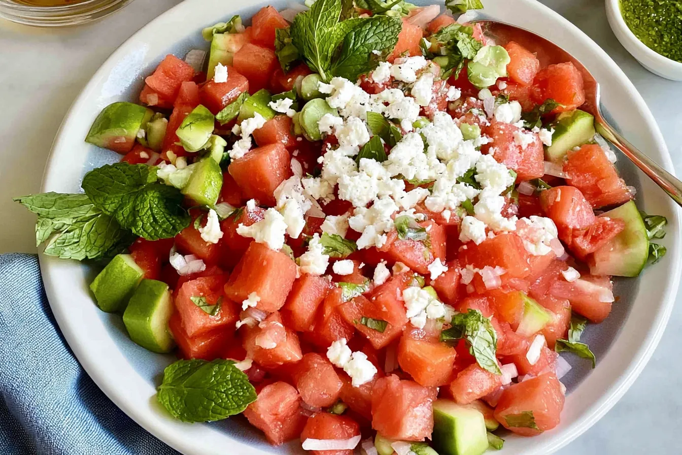 Watermelon Feta Salad