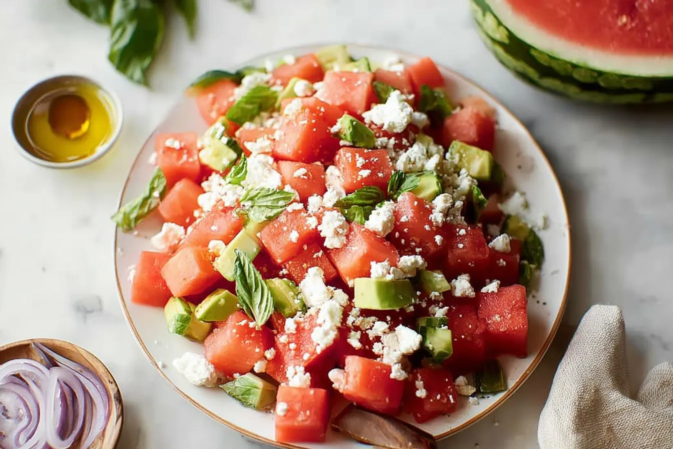 Watermelon Feta Salad