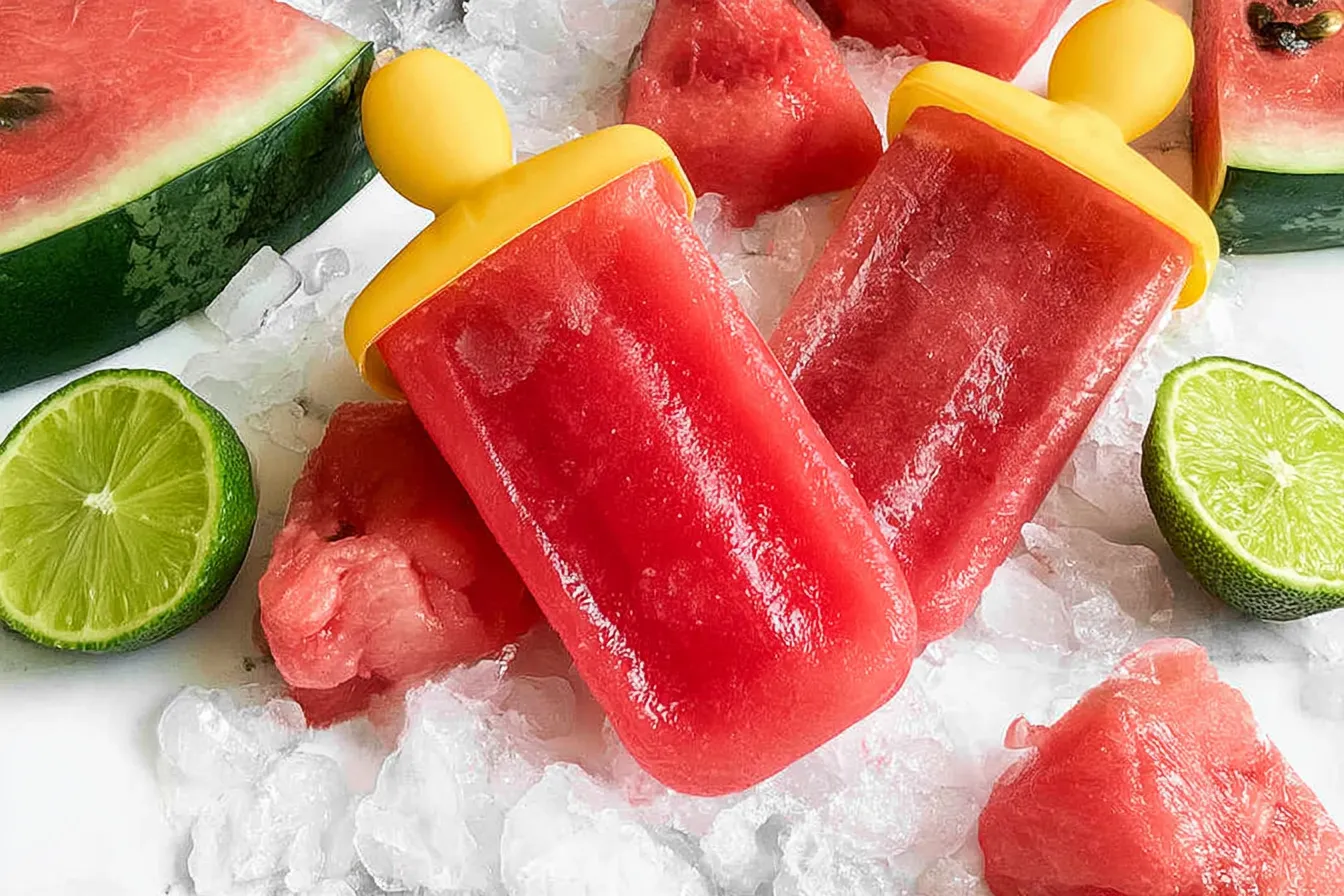 Watermelon Popsicles