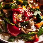 Delicious 30-Minute Beef Stir Fry on a Plate