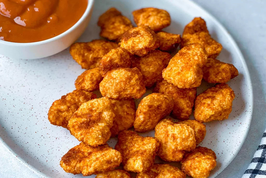 Crispy Air Fryer Chicken Bites Ready to Serve