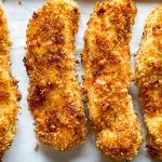 Golden Brown Air Fryer Chicken Tenders Ready to Serve