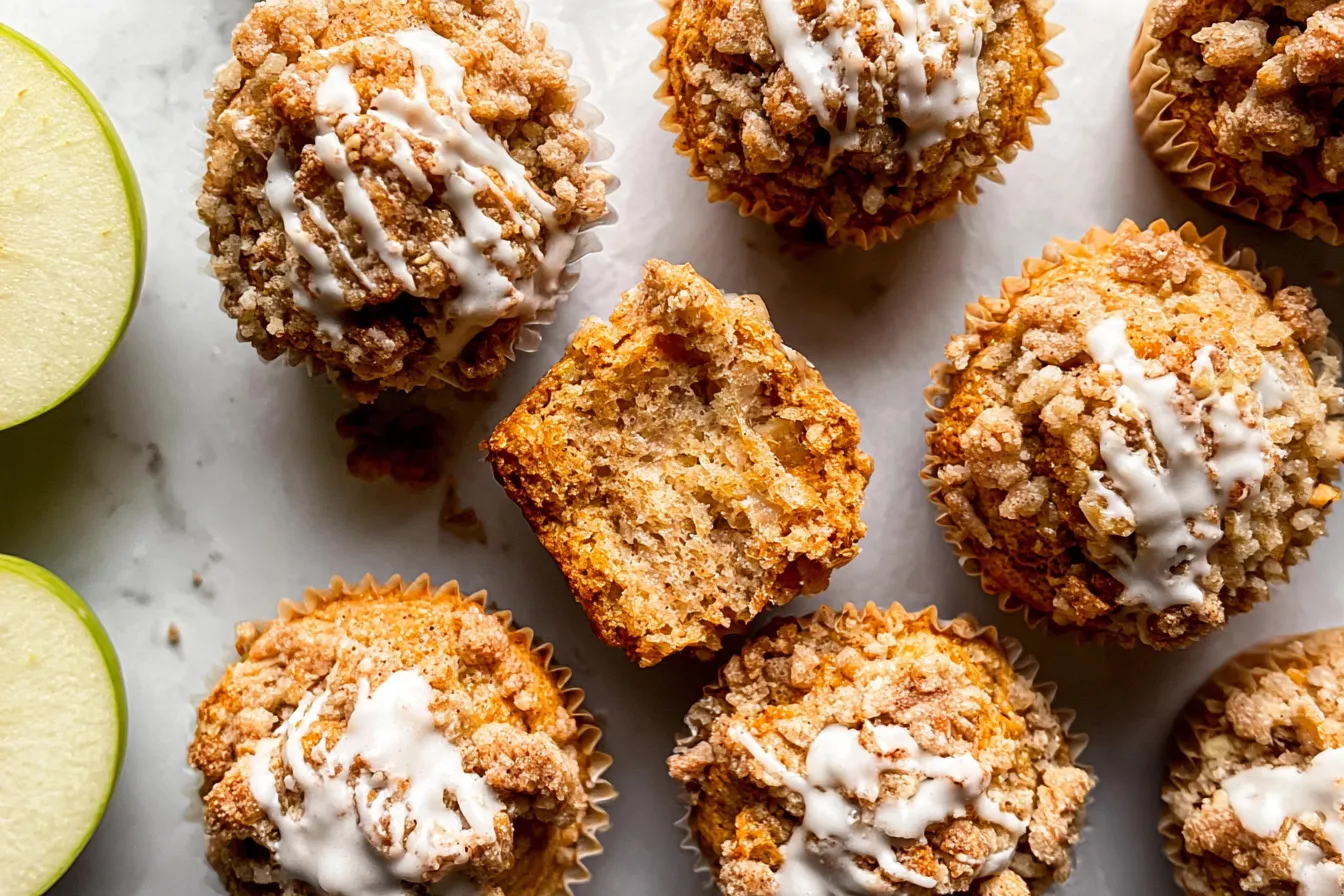 Apple Cinnamon Muffins Fresh Out of the Oven