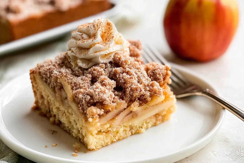 Freshly Baked Apple Crumb Coffee Cake