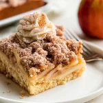 Freshly Baked Apple Crumb Coffee Cake